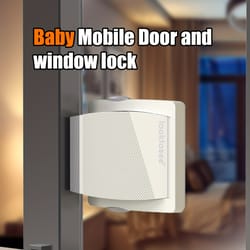 baby fall prevention door window safety lock, child proof sliding lock to protect kids