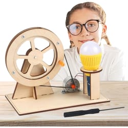 science kits for teens, stem toys for boys and girls, hand-cranked generator diy craft kit, fun educational gift