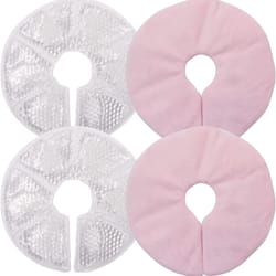 breast therapy pads, hot cold breastfeeding gel pads, breastfeeding essentials and postpartum recovery, nursing pain relief