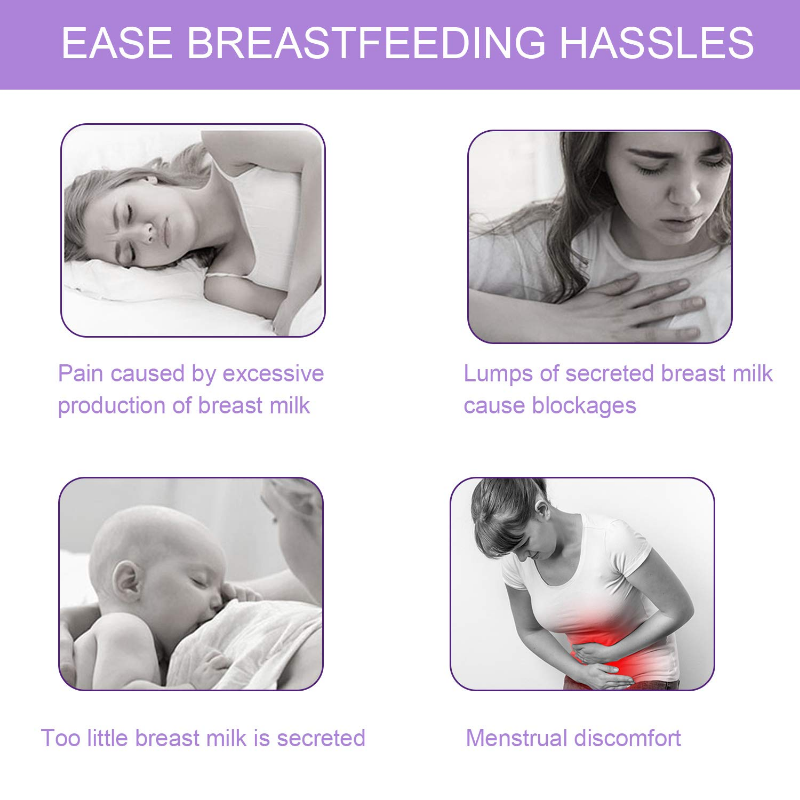 Breast Therapy Pads Hot Cold Breastfeeding Gel Pads Breastfeeding Essentials And Postpartum Recover 5