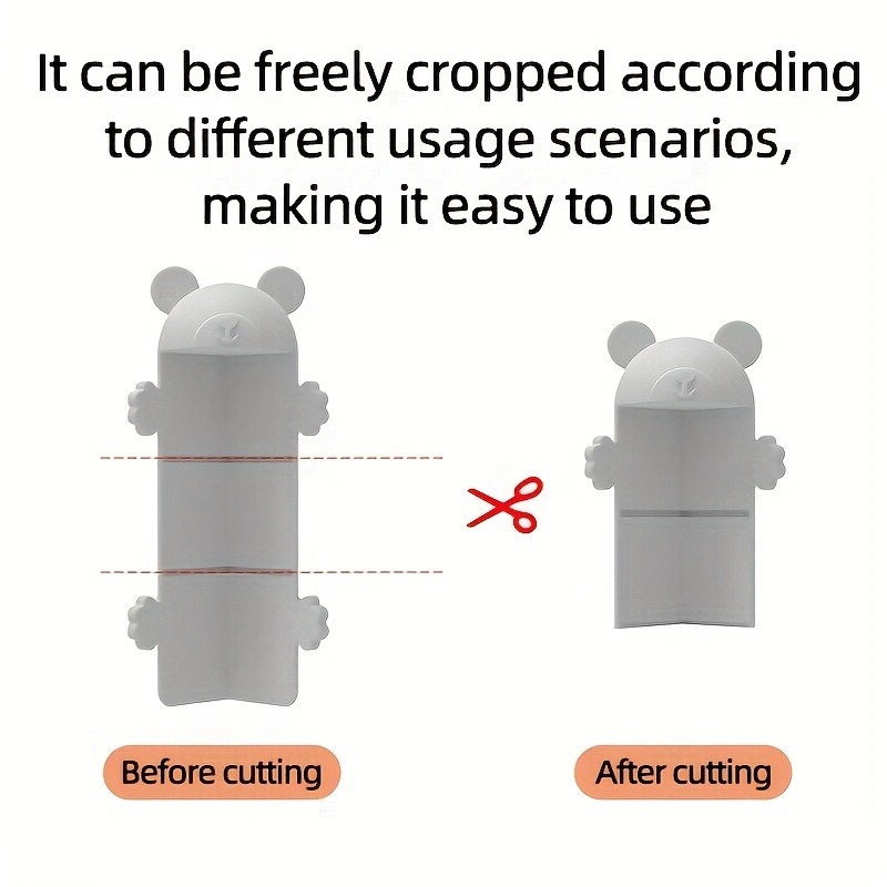 Furniture Corner Protectors, Cute Bear Corner Protector Baby, Safety Table Guards for Baby Corner Covers