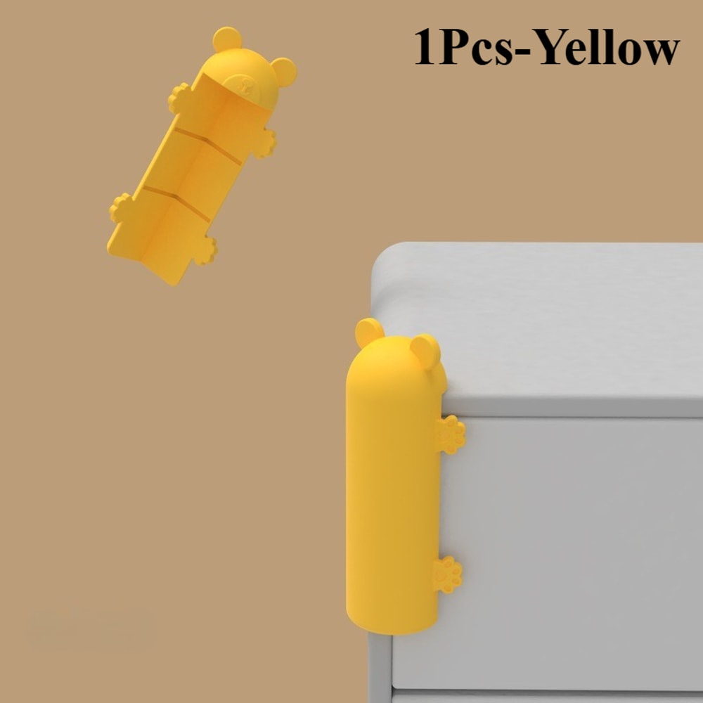 Furniture Corner Protectors, Cute Bear Corner Protector Baby, Safety Table Guards for Baby Corner Covers