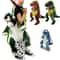 Dinosaur Costume Accessories for Boys, Plush T-Rex Backpack for Kids with Adjustable Straps