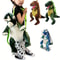 Dinosaur Costume Accessories for Boys, Plush T-Rex Backpack for Kids with Adjustable Straps