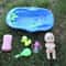 Pretend Play Baby Doll Care Set With Bathtub Accessories Baby Dolls Bath Set For Toddlers Birthday 0