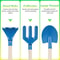 Gardening Tool Set For Kids Shovel Rake Fork Trowel Gloves Watering Can Tote Bag Outdoor Gardening 3