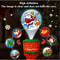 Christmas Projection Flashlight, Magic Projector Wonder Lamp Toy for Kids, 24 Christmas Images Featuring Elk and Santa C