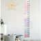 Kids Growth Chart Ruler Removable Wall Art Waterproof Nursery Decor Height Measure Wall Chart For B 0