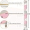 Kids Growth Chart Ruler Removable Wall Art Waterproof Nursery Decor Height Measure Wall Chart For B 1