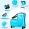 Luggage For Kids Scooter With Removable Seat Belt Pedal Cabin Size 3