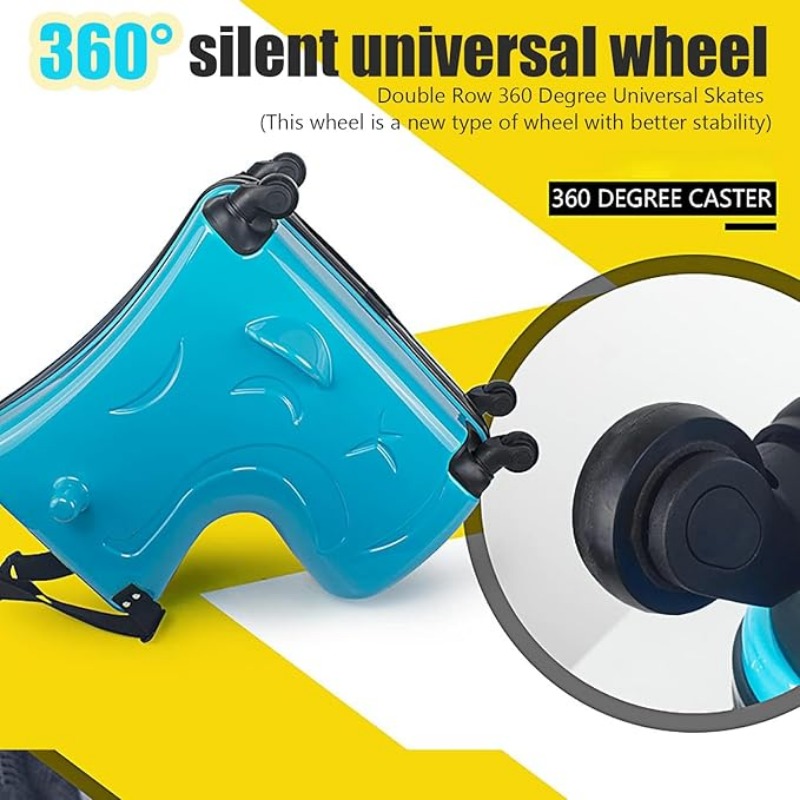 Luggage For Kids Scooter With Removable Seat Belt Pedal Cabin Size 1