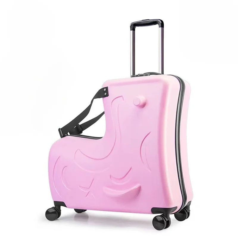 Luggage For Kids Scooter With Removable Seat Belt Pedal Cabin Size 7