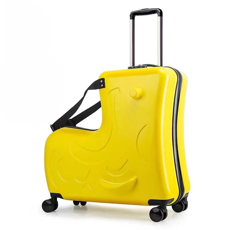Luggage For Kids Scooter With Removable Seat Belt Pedal Cabin Size 8
