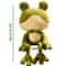 Long-Leg Plush Frog Doll, Soft Stuffed Frog Animal, Cute Frog Plushie Gift for Kids, Frog Decor Photo Prop