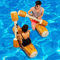 Summer Pool Party Floating Toys Inflatable Rafts For Players Pool Floats For Kids Adults 0