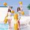 Summer Pool Party Floating Toys Inflatable Rafts For Players Pool Floats For Kids Adults 4
