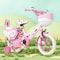 Cute Cartoon Princess Girls Bike Folding Childrens Bicycle With Training Wheels Doll Seat Basket K 0