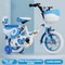 Cute Cartoon Princess Girls Bike Folding Childrens Bicycle With Training Wheels Doll Seat Basket K 6