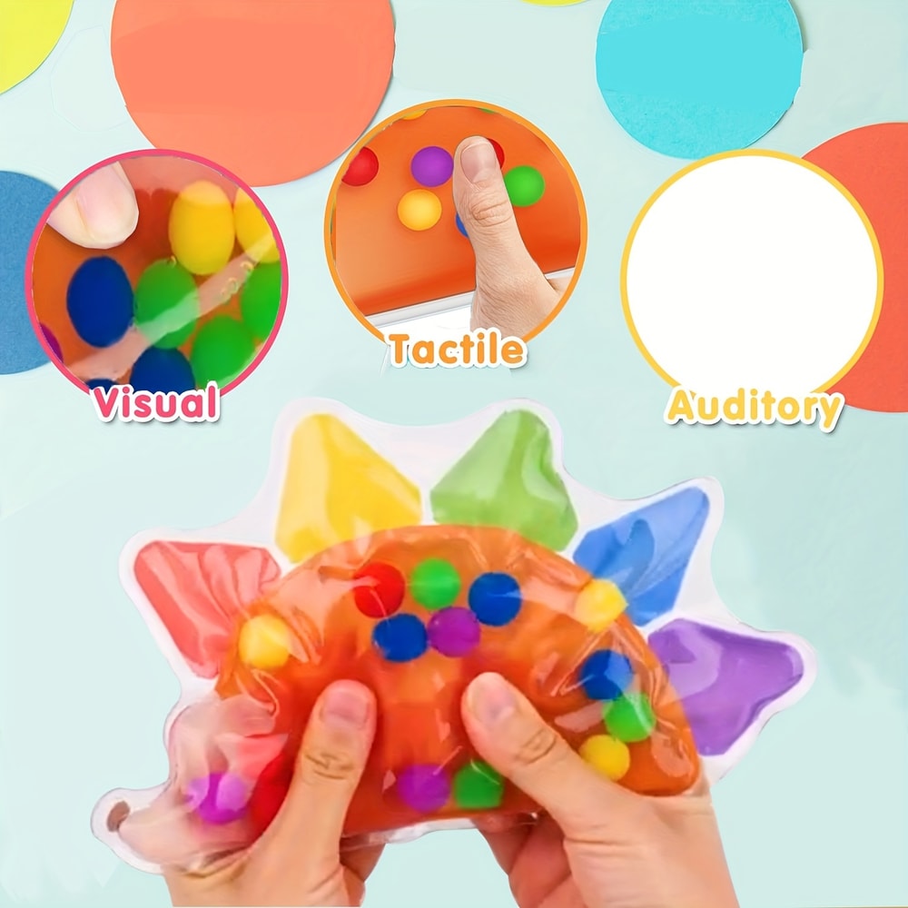 Sensory Color Sorting Toys, Fidget Toys for Toddlers, Montessori Fine Motor Skill Learning Games