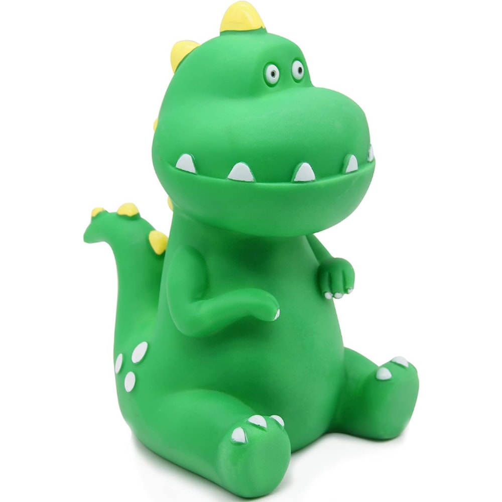 Shatterproof Tyrannosaurus Rex Piggy Bank, Dinosaur Money Bank for Kids, First Coin Bank Gift for Boys and Girls