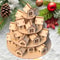 Wooden Advent Calendar House, Houses Countdown, Christmas DIY Kraft Gift, Family Home Decoration