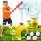 Rotating Snail Water Sprinkler Baseball Toy, Water Splashing Fun with Sprinkler Heads for Kids