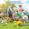 Rotating Snail Water Sprinkler Baseball Toy, Water Splashing Fun with Sprinkler Heads for Kids