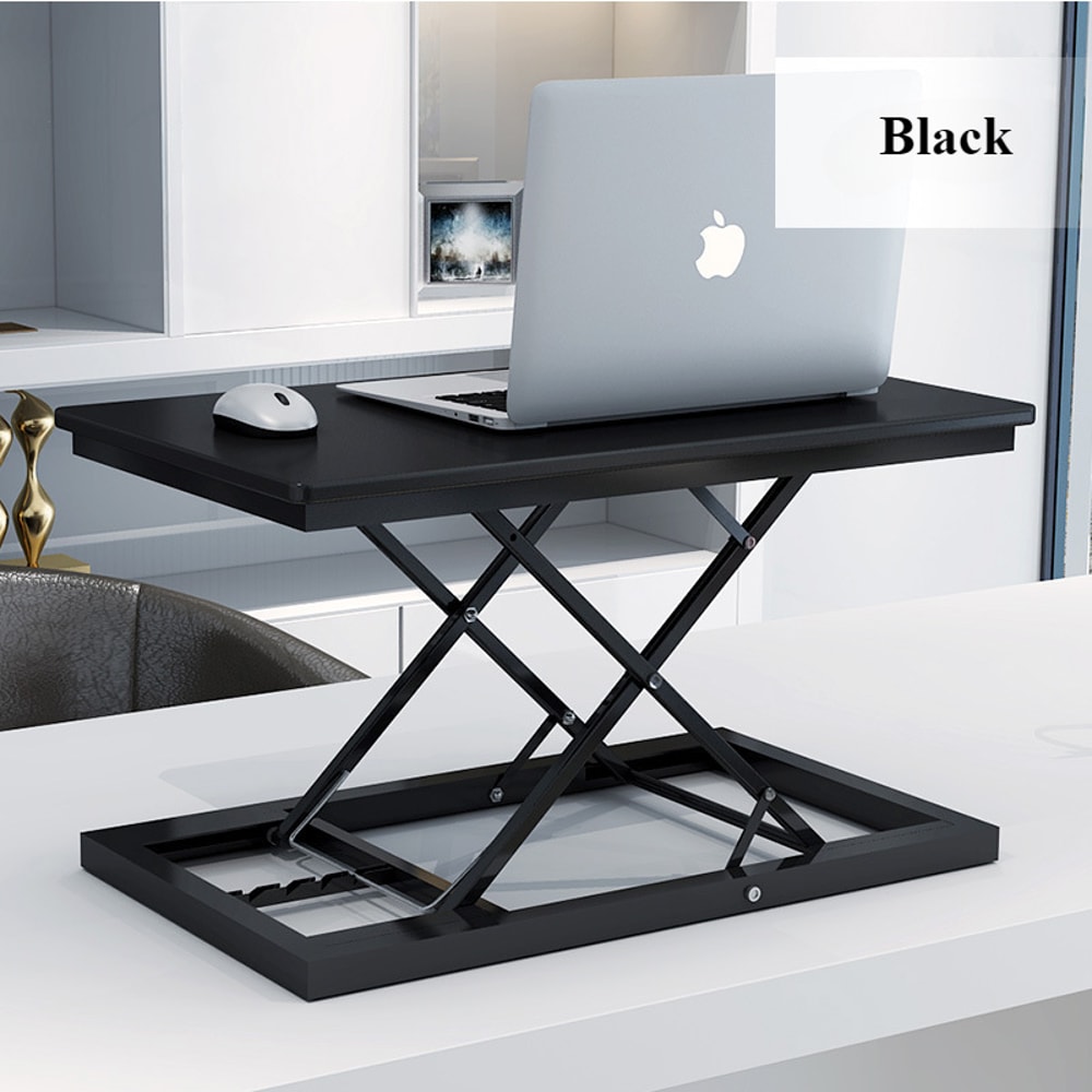 Gas Spring Laptop Stand Riser Lightweight Sit To Stand Converter 0