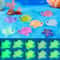 Micro Landscape Ornament DIY Resin Craft, 10pcs Luminous Small Turtle, Color Mixed