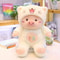 Stuffed Cartoon Pig Plush Toy With Bear Hat Cute Doll For Bed Sofa Decoration Birthday Gifts For Ki 4