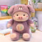 Stuffed Cartoon Pig Plush Toy With Bear Hat Cute Doll For Bed Sofa Decoration Birthday Gifts For Ki 3