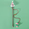 Interactive Cat Toys Kitten With Bell Santa Claus Snowman Elk Cat Toy Christmas Cats Wand Supplies 1
