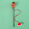 Interactive Cat Toys Kitten With Bell Santa Claus Snowman Elk Cat Toy Christmas Cats Wand Supplies 6