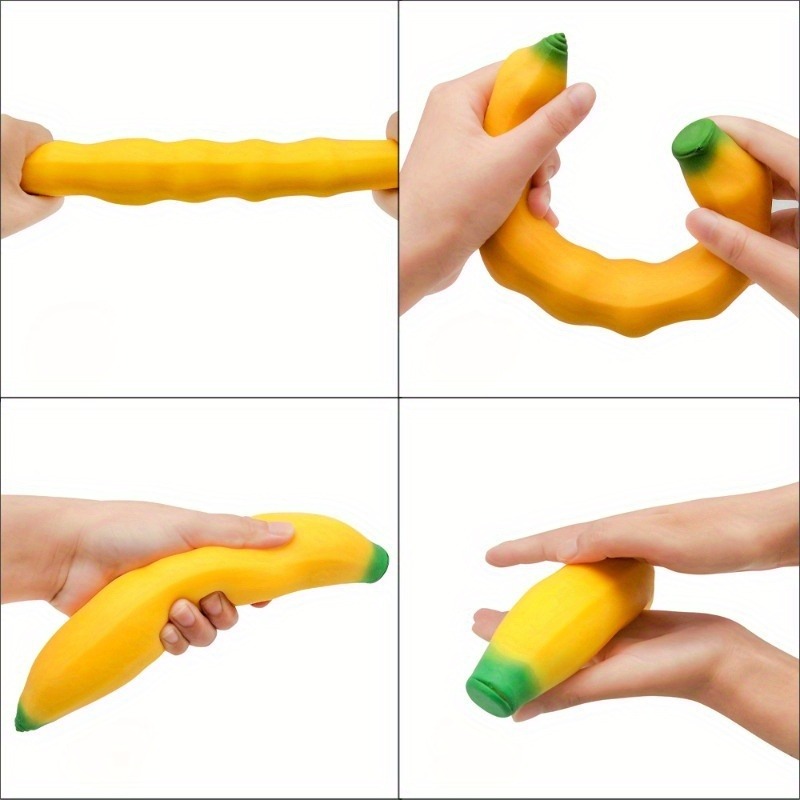 Fun Decompressing Toy Super Stretchy Banana Simulation For Hand Therapy Knead Toy 2