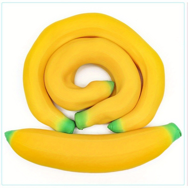 Fun Decompressing Toy Super Stretchy Banana Simulation For Hand Therapy Knead Toy 5