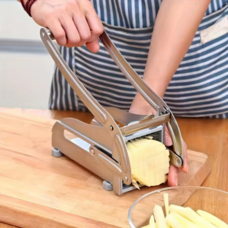 Food Chopper, Stainless Steel Cutting Machine, Potato Slicer, Vegetable Cutting Machine, French Fry Cutting Machine