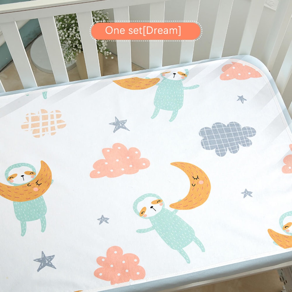 Large Toddler Mattress Protector Baby Bed Pad Waterproof Washable 4
