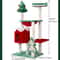 Cat Tower With Sisal Scratching Board Christmas Tree Cat Climbing Frame Plush Cat Bed 4
