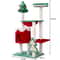 Cat Tower With Sisal Scratching Board Christmas Tree Cat Climbing Frame Plush Cat Bed 5