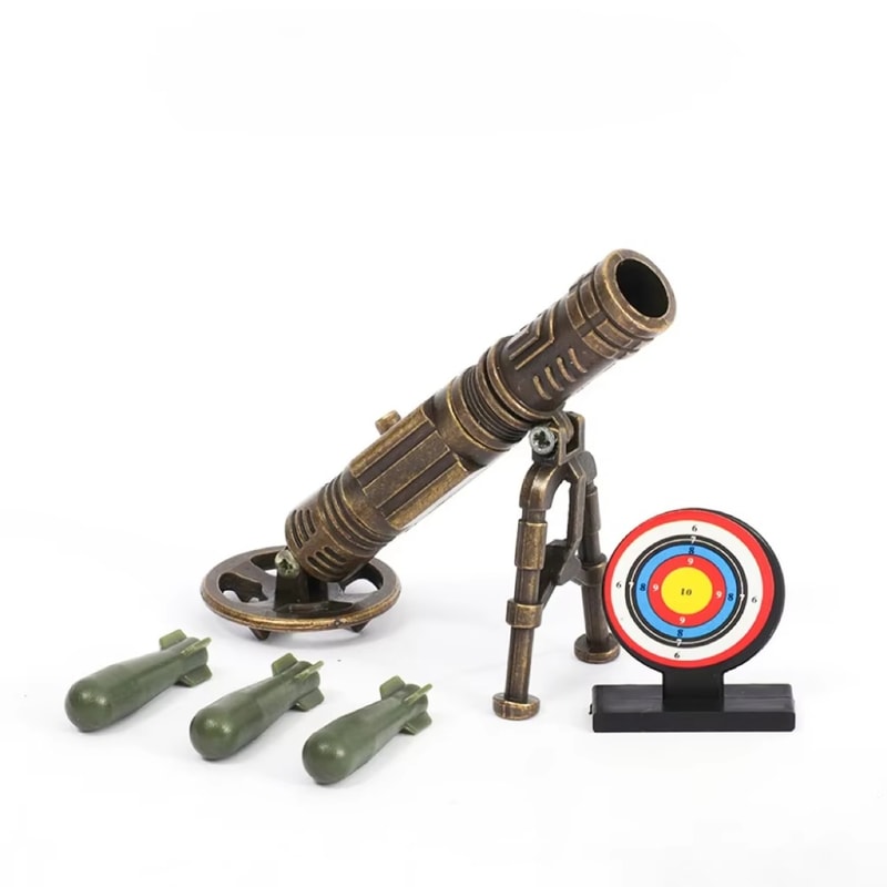 Military Blaster Toys Tactical Mortar Launcher Shooting Rockets Missile Gun Game Kids Boys Girls Ad 0