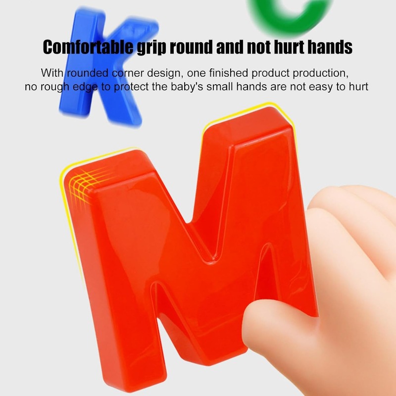 Montessori Toys for Toddlers, ABC Learning Alphabet Sand Mold Set, Uppercase Letters Beach Play Toy, Color Sorting Game