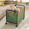 Sundries Storage Box With FourWheels Toy Storage Basket Large Capacity Trolley For Bedroom Universi 4