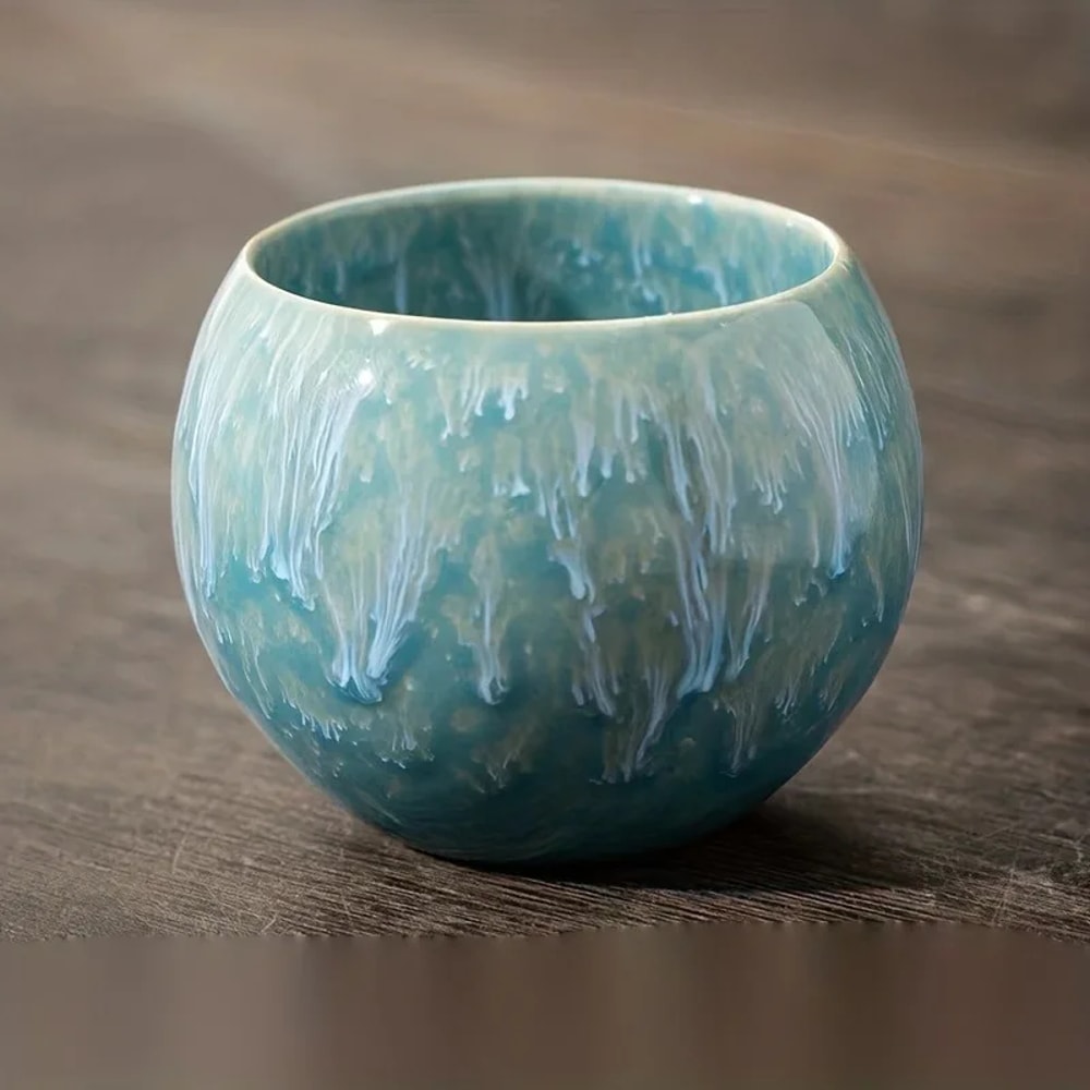 High-End Kung Fu Tea Set with Ceramic Japanese Teacups Gift Box