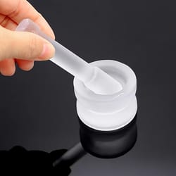 mini glass mortar and pestle set, white bowl for medicine grinding, mixing, crushing pills, perfect for pharmacy lab