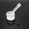 Mini Glass Mortar and Pestle Set, White Bowl for Medicine Grinding, Mixing, Crushing Pills, Perfect for Pharmacy Lab