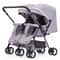 Lightweight Foldable Twin Umbrella Stroller Double Stroller Sit Lying Side By Side With Universal 6