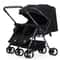 Lightweight Foldable Twin Umbrella Stroller Double Stroller Sit Lying Side By Side With Universal 7