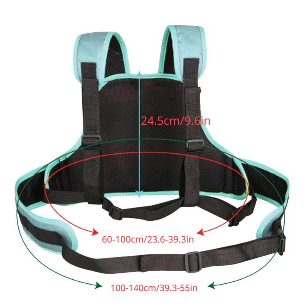 Cartoon Kids Safety Harness, Breathable Adjustable Motorcycle Harness, Children Passenger Harness with Shoulders