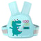 Cartoon Kids Safety Harness, Breathable Adjustable Motorcycle Harness, Children Passenger Harness with Shoulders