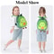 Mini Plushie Avocado Pumpkin Strawberry Backpack, Cute Cartoon Toddlers Schoolbag for Kids, Kindergarten Bookbag